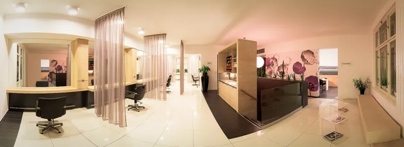 Interiér salonu Hair Area