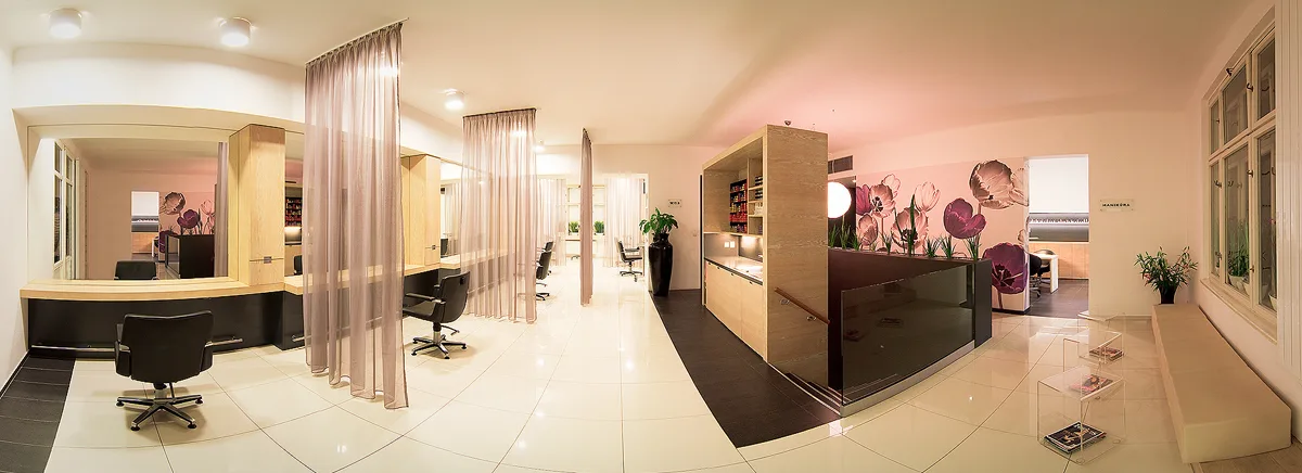 Interiér salonu Hair Area